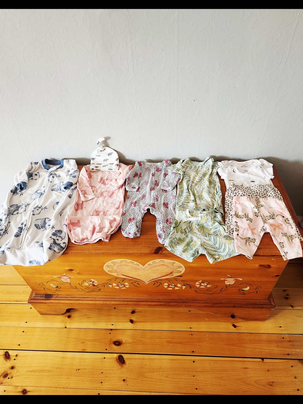 Baby 0-3 Month Jungle Animal Clothing Lot